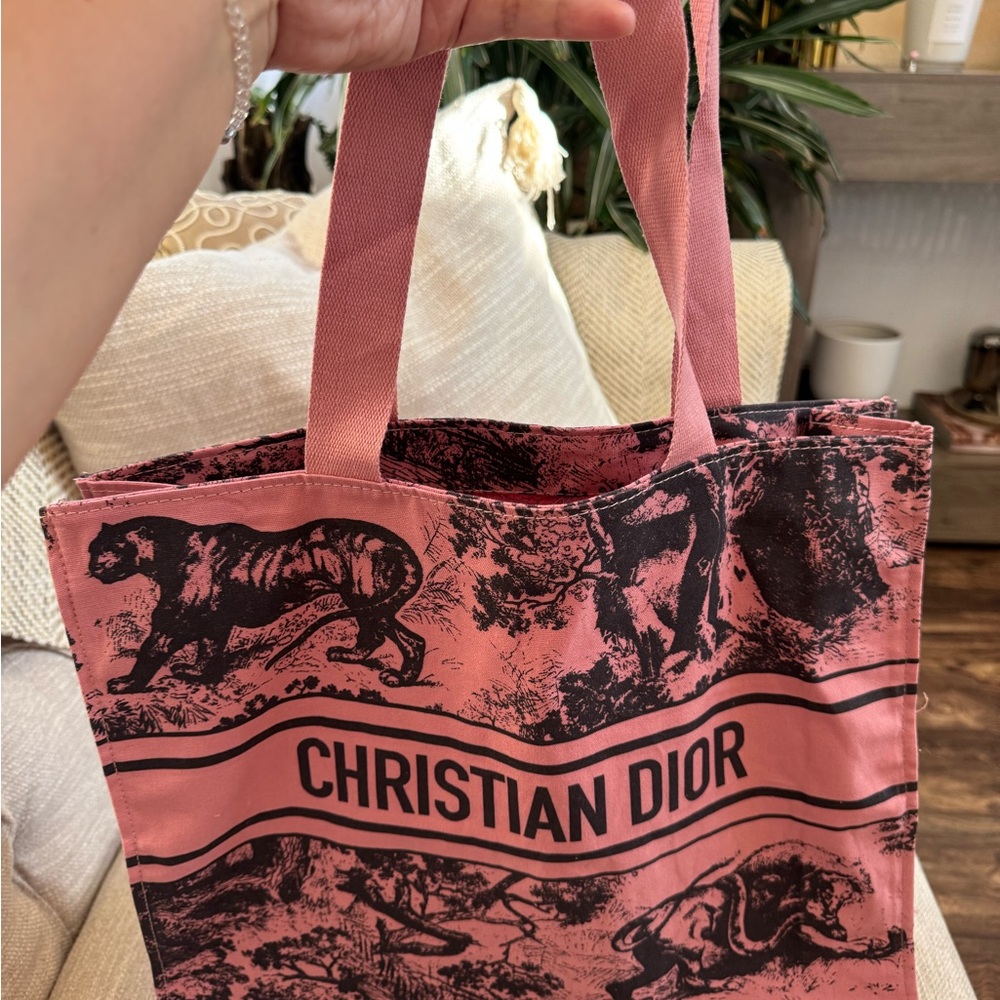 Dior Riviera Pink Tote Bag